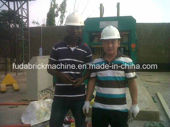 Quality Assurance Automatic Hydraulic Block Making Machine Qt4-18 in Ghana
