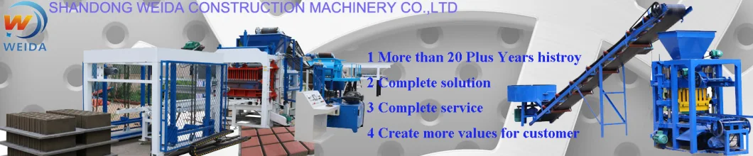 Ex Factory Price Qt4-24 Cement Brick Making Machine Concrete Stone Paving Brick Making Machine