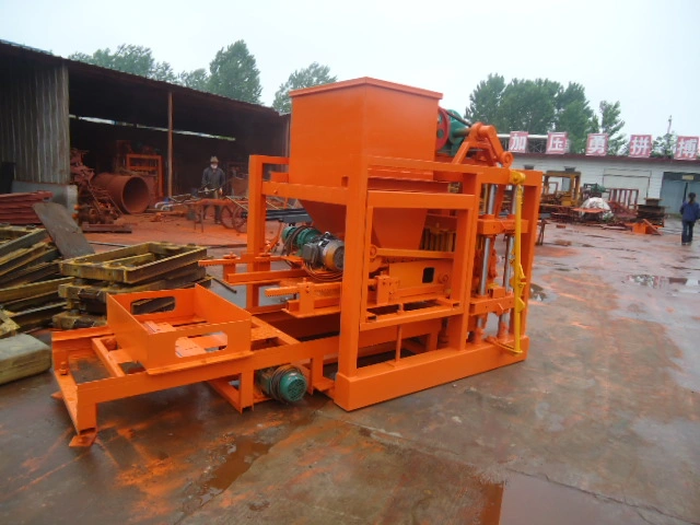 Shengya Factory Price Qtj4-26 Semi-Automatic Cement Hollow Block Paving Block Making Machine