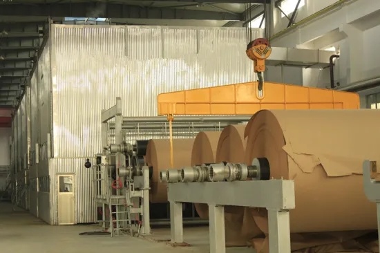 2100mm Multi-Cylinder Mould Multi-Dryer Can Brown Paper Making Machine