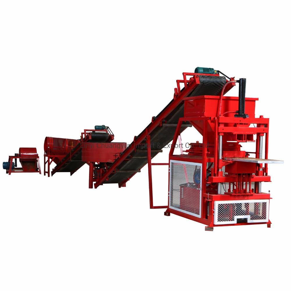 Cy2-10 Eco Brick Machine Automatic Fly Ash Cement Sand Brick Making Machine