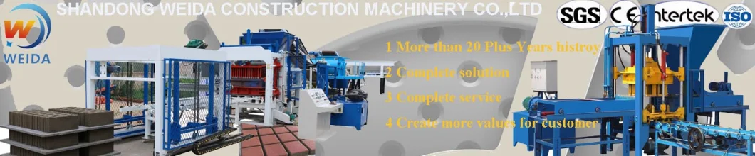 Qtf3-20 (QTF3-15) Automatic Cement Fly Ash Concrete Block& Stone Paver Brick Machine Price