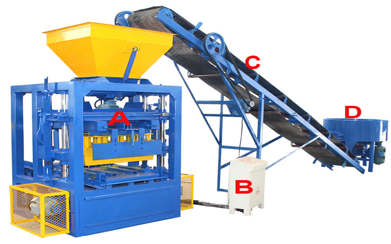 Low Cost Investiment manual Concrete Retaining Wall Block Machine