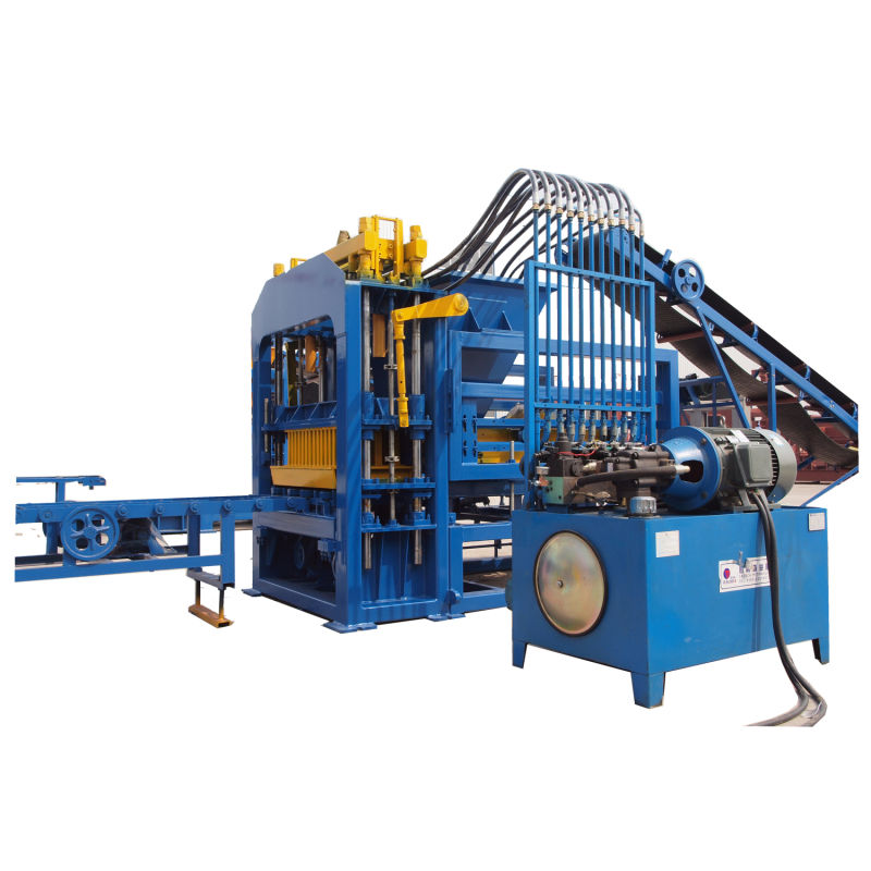 Qt4-15 Middle Fully Automatic Concrete Flyash Solid Brick Making Machine