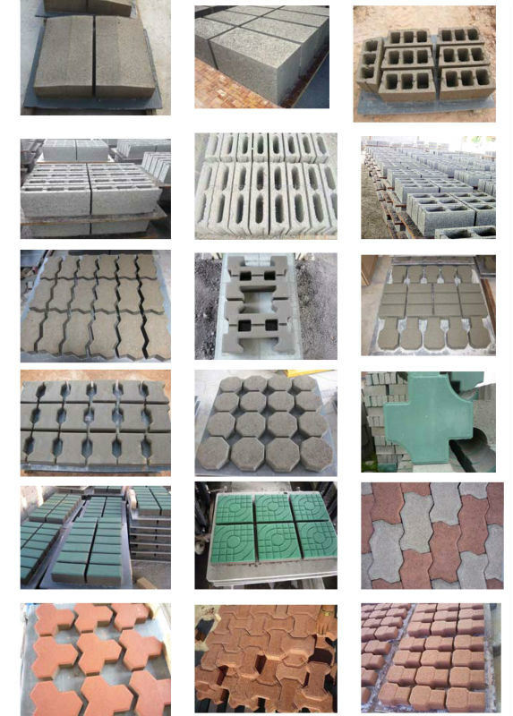 Qt12-15 Automatic Concrete Cement Paving Hollow Block/Brick Making Machine