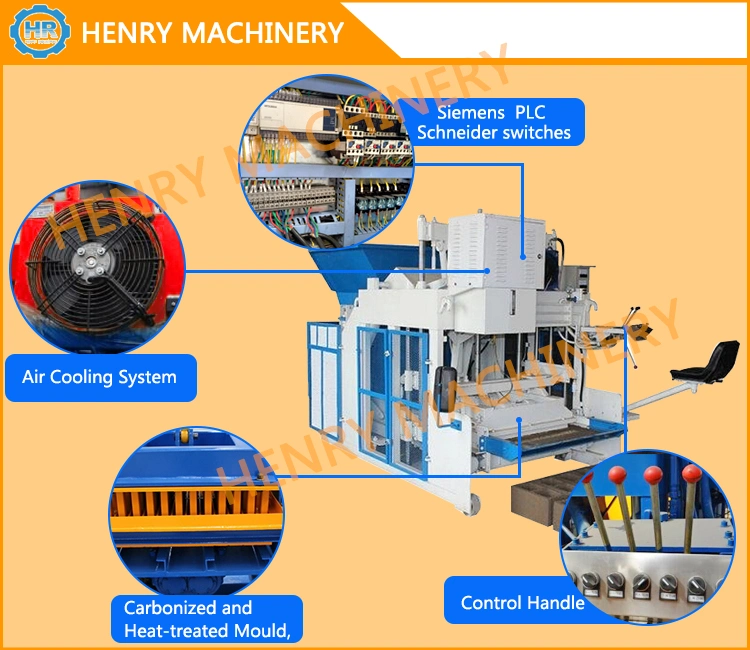 Henry Qt10-15 Block Machine Full Automatic Block Making Machine