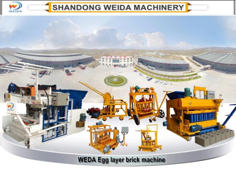 Hollow Moving Brick Machine for Small Plant Qm6-20
