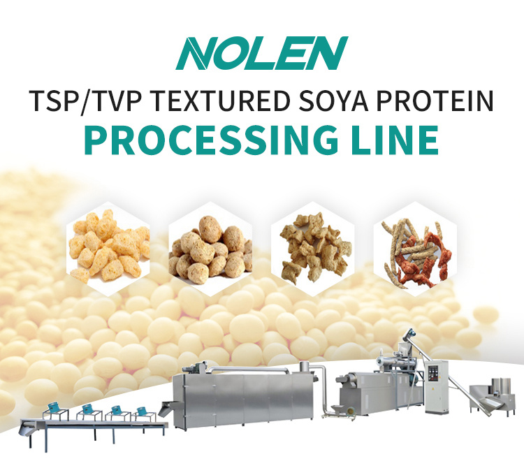 Drawing Soya Protein Peoduction Line 150kgh with New Technology