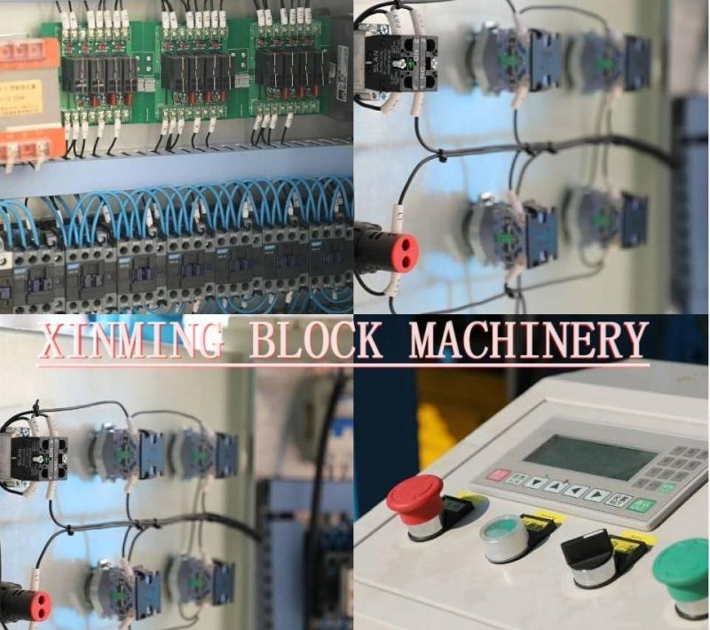 Qt 4-25 Brick Making Machine with PLC Intelligent Control System for Commercial Use Making Bricks, Stones