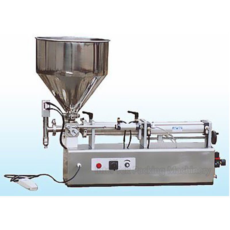 Semi-Automatic Pneumatic Liquid Paste Filling Machine