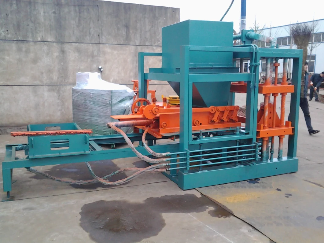 Shengya Manufacturer Qt4-20 Semi Automatic Hydraulic Concrete Cement Block Brick Maker Machine