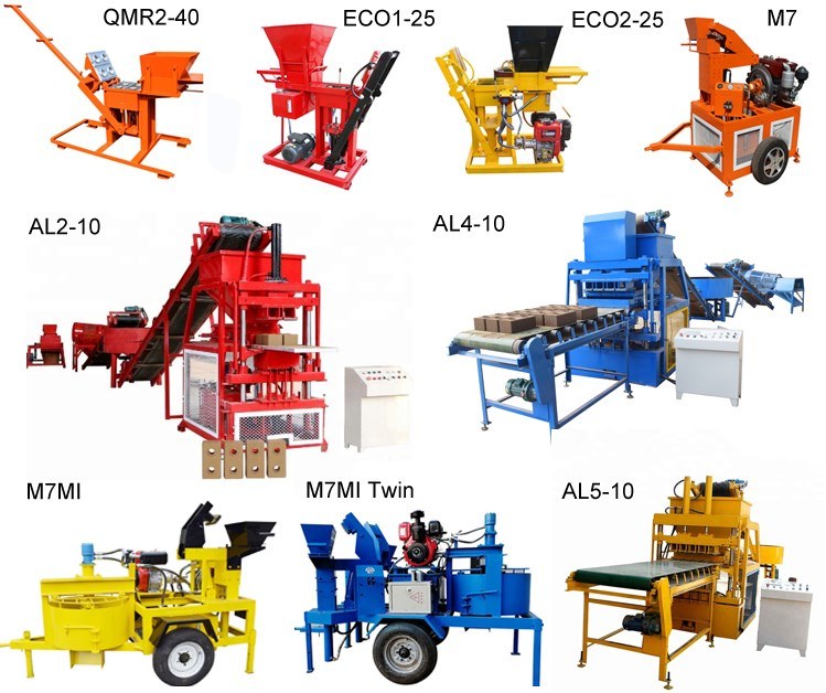 Qtj4-25D Cement Brick Making Machine Concrete Hollow Paver Block Making Machine