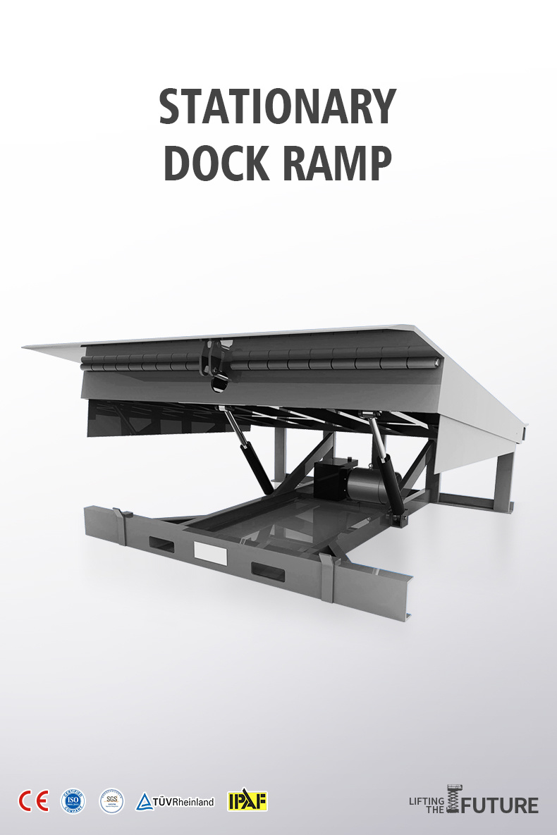 Stationary Forklift Loaing Unloading Warehouse Container Loading Platform Board Loading Ramp Hydraulic Dock Leveler