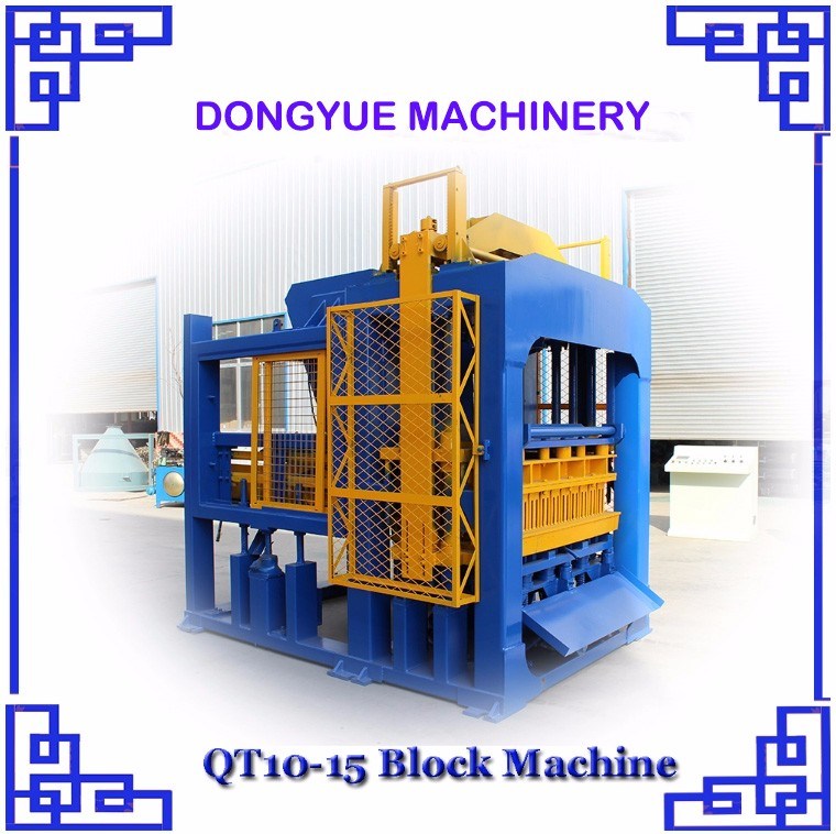 Automatic Hydraulic Press Brick Block Making Machine Qt10-15