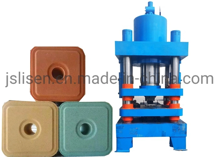Continuous Salt Block Press Machine, Compact Hydraulic Press Machine 1000 Ton Pressure