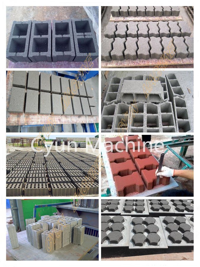 Qt 10-15 Automatic Concrete Cement Brick Machine for Making Hollow Solid Blocks