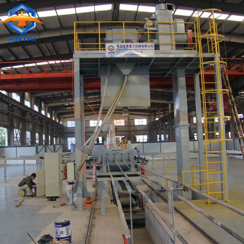 Steel Pipe Sand Blasting Machine for Cleaning & Sand Blasting Machine