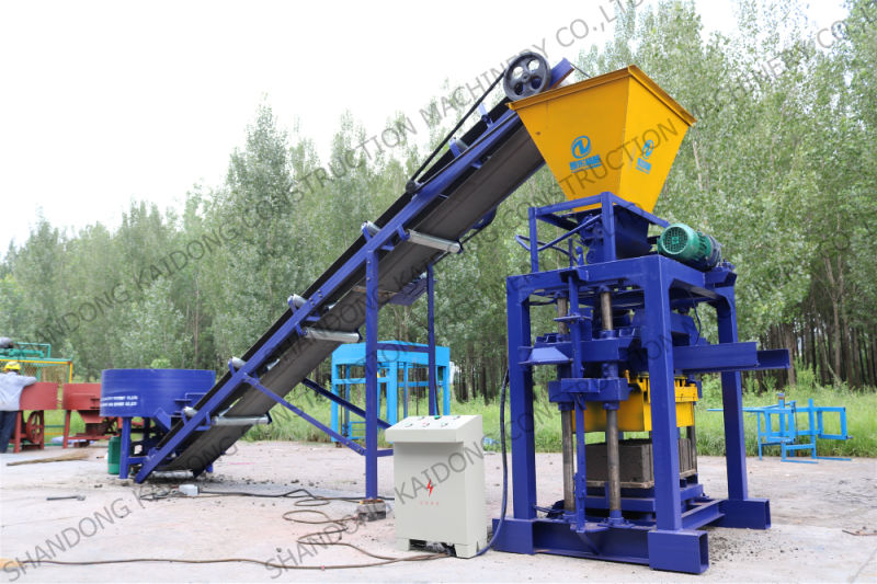 Qt4-35b Hollow Block Brick Making Machine for Small Scale Industries