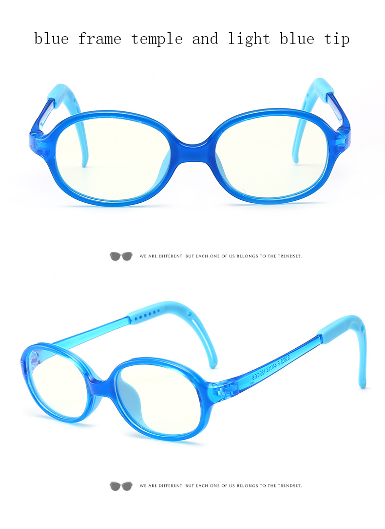 2019 Children Eyewear Frame Blue Blocking Computer Glasses Blue Light Blocking