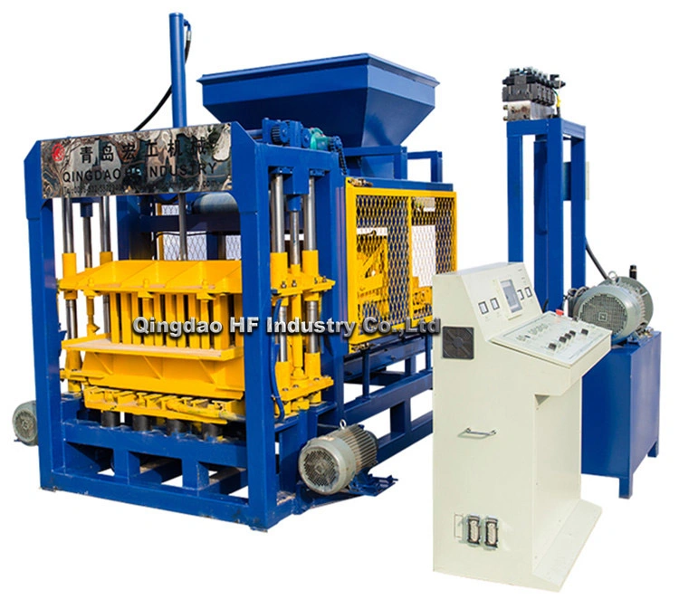 Qt4-16 Concrete Hollow Block Machine Solid Block Machine Brick Maker Machines