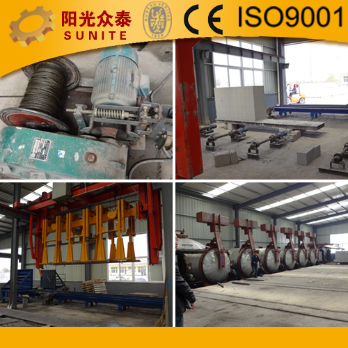 High Efficiency Autoclave Aerated Concrete AAC Equipments for Block Production Line