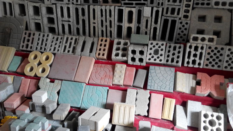 Small Manual Concrete Block Making Machine in Zambia