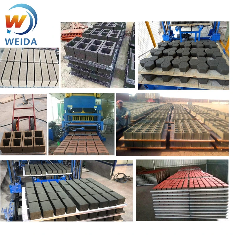 Manual Hollow Brick Block Maker Concrete Cement Brick Block Making Machine/Mud Brick Making Machines Price