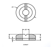 Ground Engaging Tool DLP-1920 Wear Donuts