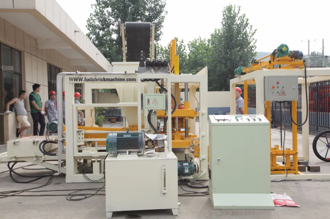 China Block Machine, New Technology Automatic Cinder Block Machine in Madagascar