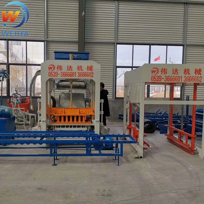 High Capacity Save Energy Durable Qt4-15s Small Automatic Hydraulic Brick Machine for Boundary Wall and Road Side, House