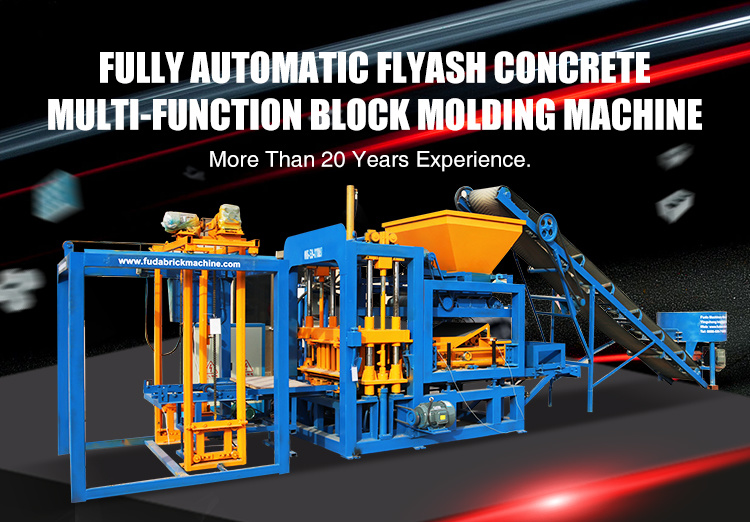 Qt4-18 Fully Automatic Concrete Block Making Machine in Africa, High Quality Cement Block Moulding Machine.