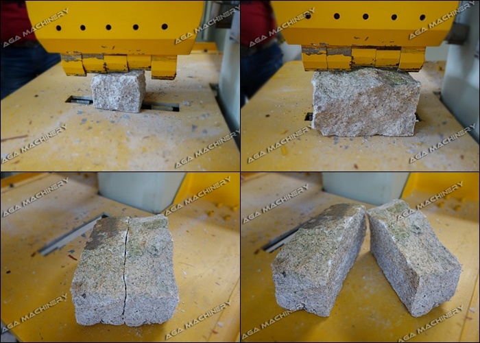 Hydraulic Stone Splitting Machine for Paving Stone Cobbles (P90/95)