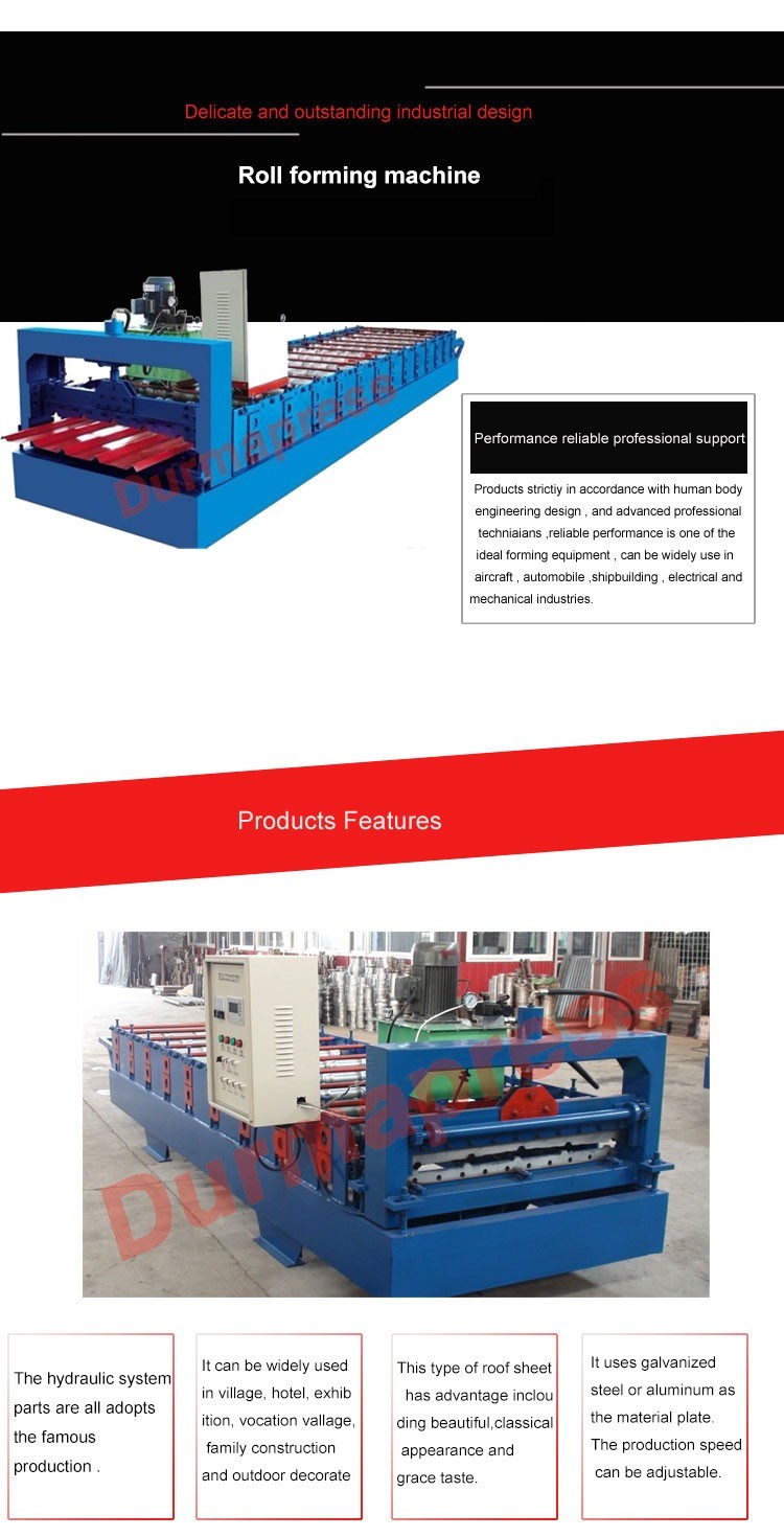 Building Machine for Roof Sheet Roll Forming Machine