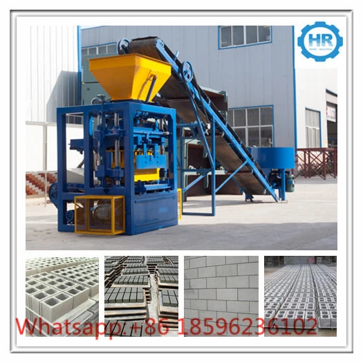 Henry Qt4-24 Brick Making Machine Hollow Paver Machine Concrete Cement Block Machine Block Making Machine