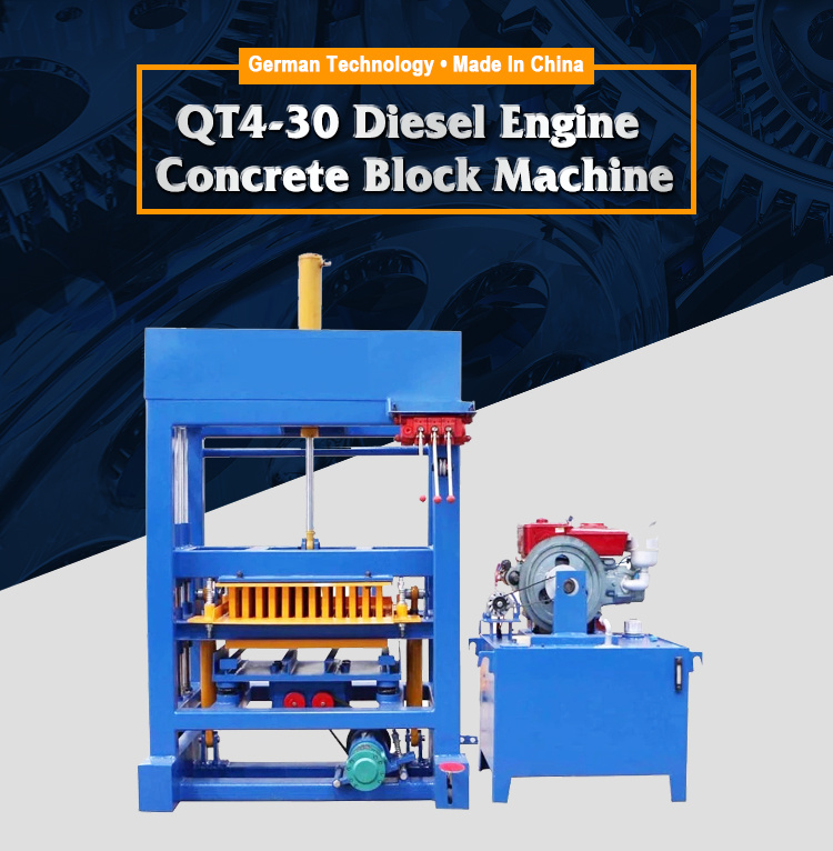 Qt4-30 Duyue Brick Block Machine, Paver Making Machine, Block Making and Interlock Making Machine