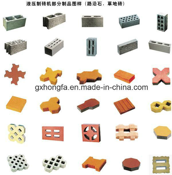 Automatic Cement Block Making Equipment or Brick Production Machine Block Forming Machine