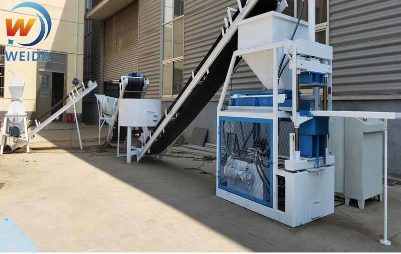 Automatic Hydraulic Clay Soil Cement Brick Making Machine Startop Interlocking Brick Machine China