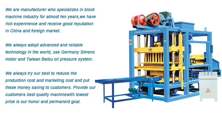 Qt4-25 Specialized Brick Block Machine Manufacturer