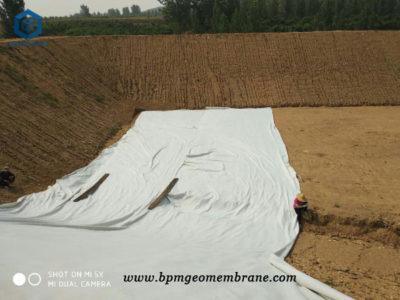 Geotextile Fabric Retaining Wall for Reinforcement Embankment