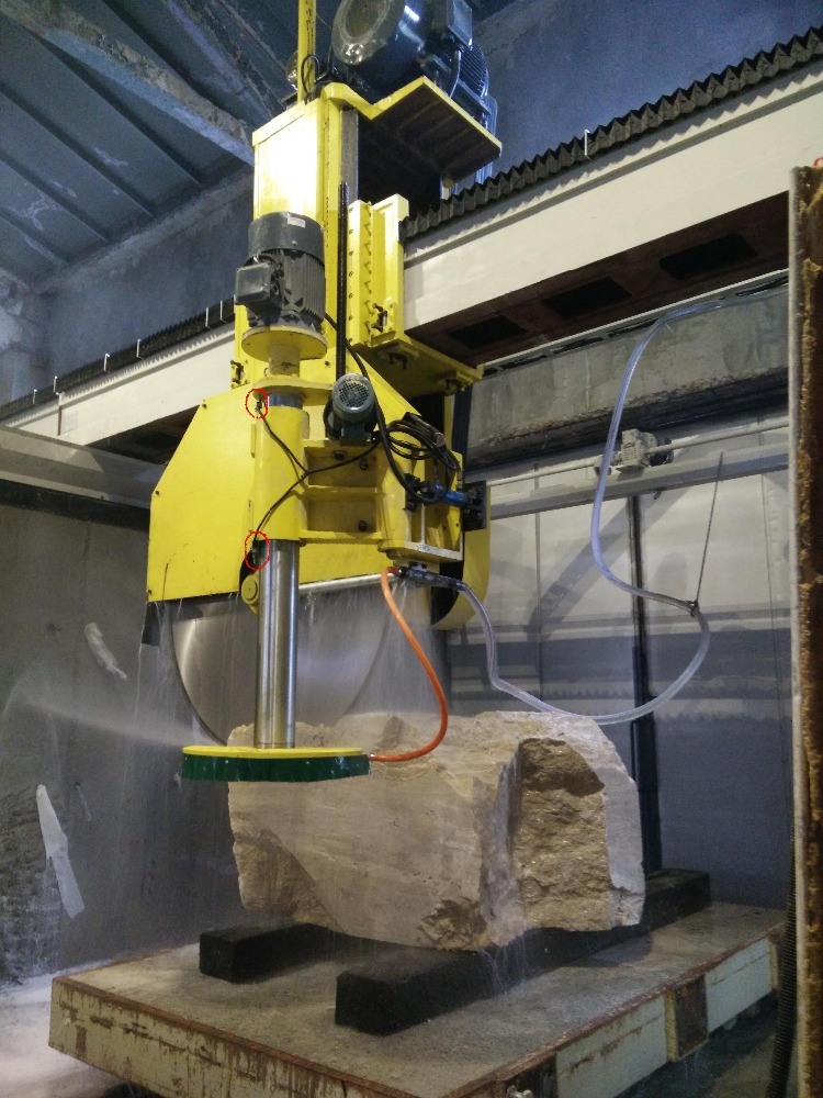 Hydraulic System Big Soft Marble Block Cutting Machine for Stone