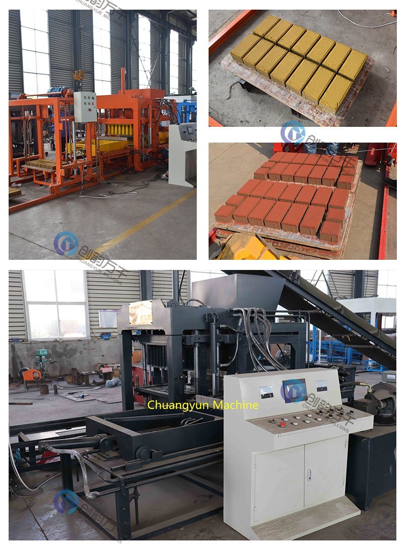 4-18 Hydraulic Concrete Brick Machine Manual Design