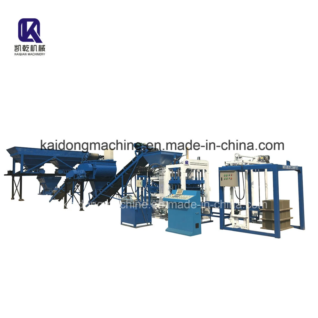 Automatic Solid Hollow Concrete Block Making Machine/Concrete Block Machine/Cement Block Machine