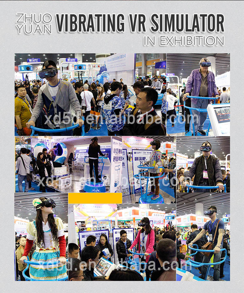New Technology and New Investment Vibrating Vr Simulator
