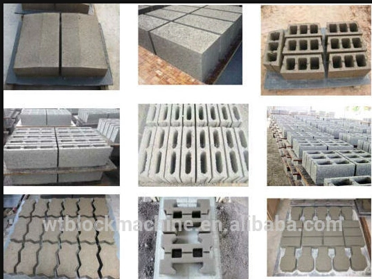 Qtj4-24 Automatic Cement Block Machine Concrete Block Maker