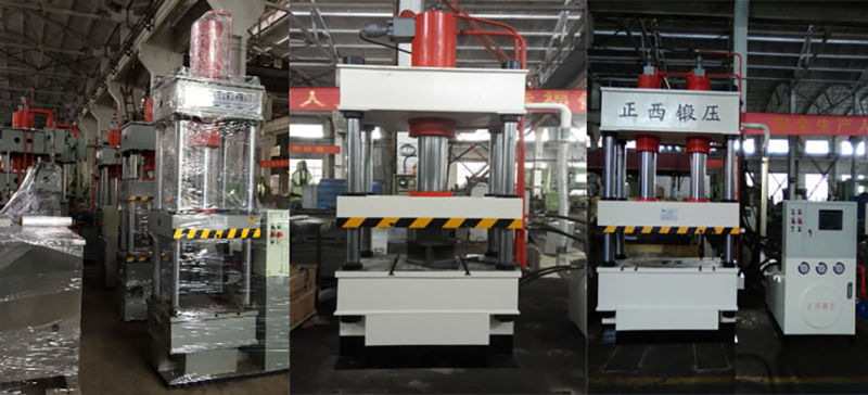 600 Ton Manual Hydraulic Press Brick Machine
