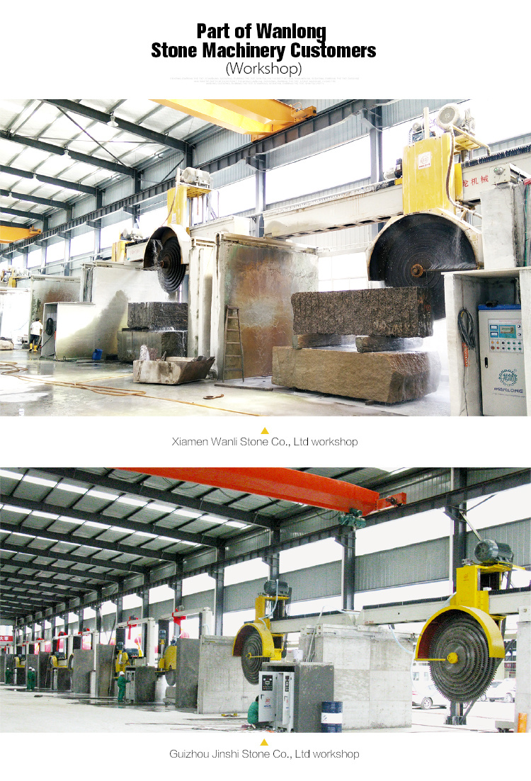 Multiblade Granite Block Cutting Machine in India with Max 9PCS