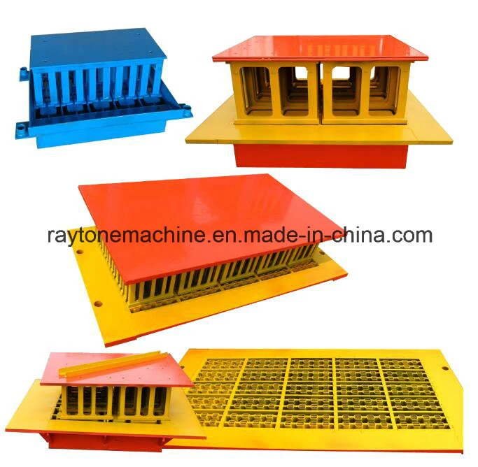 Qt40-2 Factory Price Manual Concrete Block Machine, Cement Block Making Machine for Sales