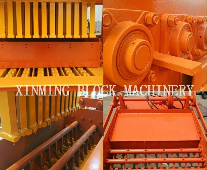 Brick Press Block Press Block Making Machine Brick Making Machine Qt4-25 Fully Automatic Block Machine