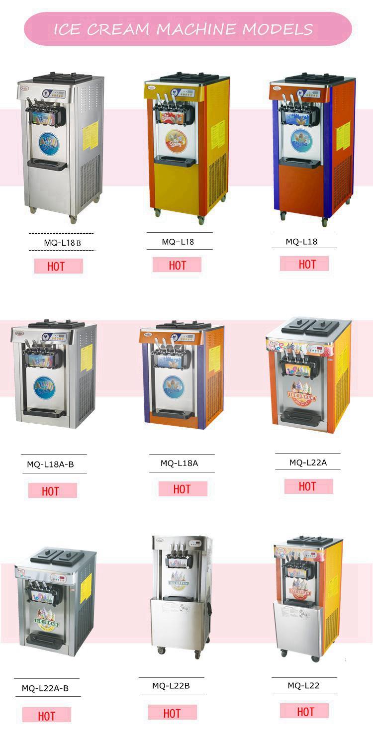 Ice Cream Making Machine/Ice Cream Machine Price/Soft Serve Ice Cream Machine