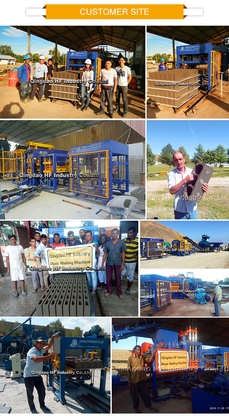 Qt4-16 Concrete Block Making Machine for Sale in Jamaica